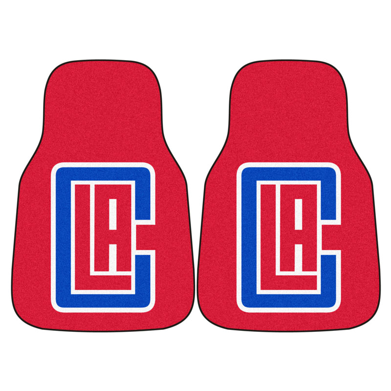 Los Angeles Clippers 18" x 27" Auto Floor Mat (Set of 2 Car Mats)