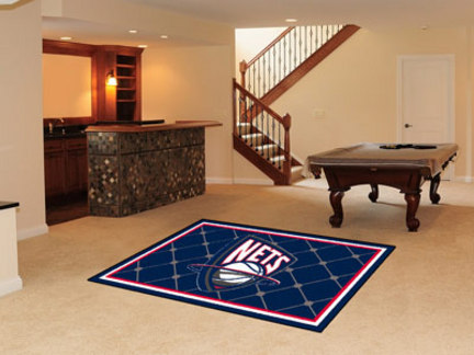 New Jersey Nets 5' x 8' Area Rug