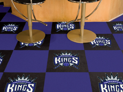 Sacramento Kings 18" x 18" Carpet Tiles (Box of 20)