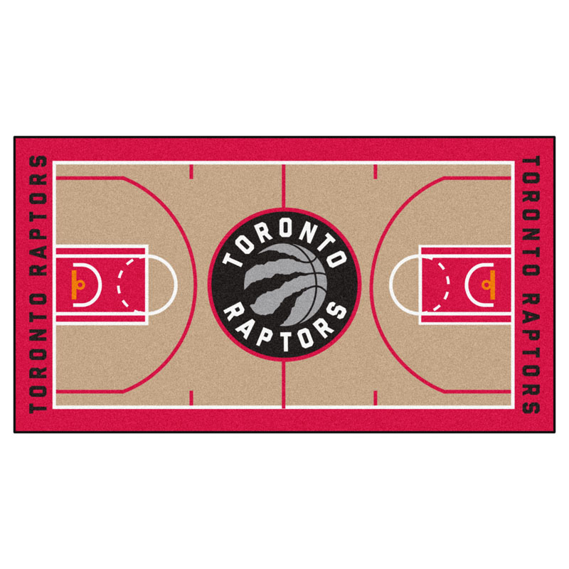 Toronto Raptors 30" x 54" Basketball Court Runner