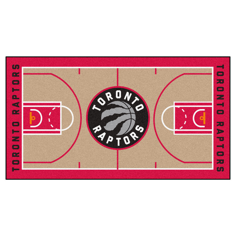 Toronto Raptors 30" x 54" Basketball Court Runner