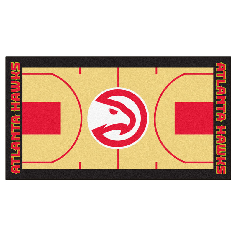 Atlanta Hawks 24" x 44" Basketball Court Runner