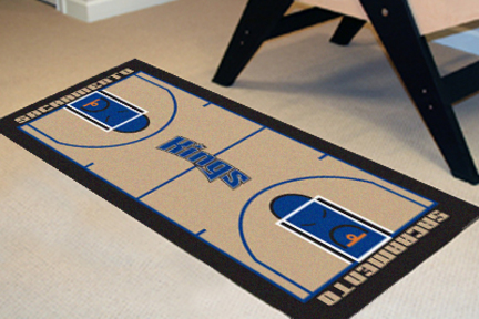 Sacramento Kings 24" x 44" Basketball Court Runner