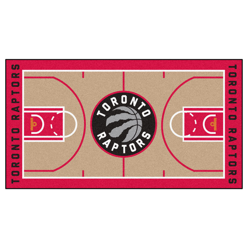Toronto Raptors 24" x 44" Basketball Court Runner