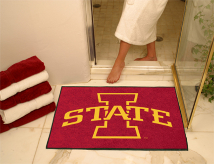 34" x 45" Iowa State Cyclones All Star Floor Mat