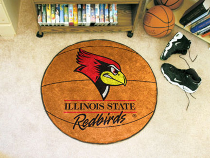 27" Round Illinois State Redbirds Basketball Mat