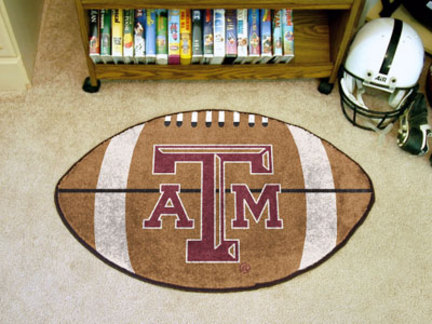 22" x 35" Texas A & M Aggies Football Mat