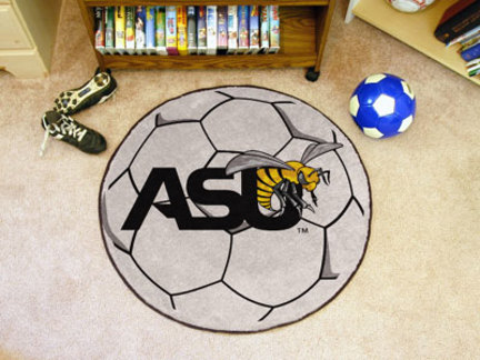 Alabama State Hornets 27" Round Soccer Mat