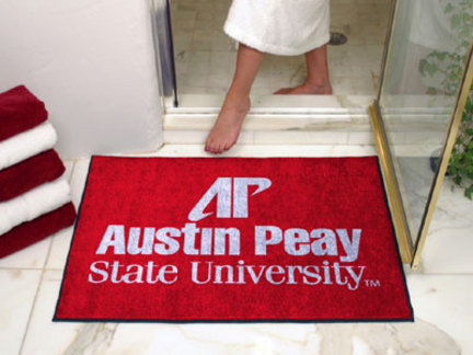 34" x 45" Austin Peay State Governors All Star Floor Mat