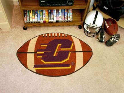 22" x 35" Central Michigan Eagles Football Mat