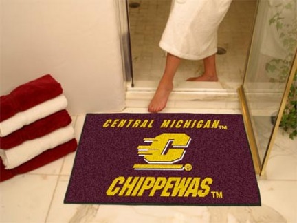 34" x 45" Central Michigan Eagles All Star Floor Mat