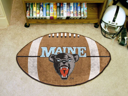 22" x 35" Maine Black Bears Football Mat