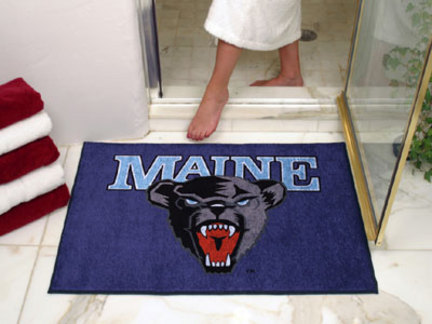 34" x 45" Maine Black Bears All Star Floor Mat