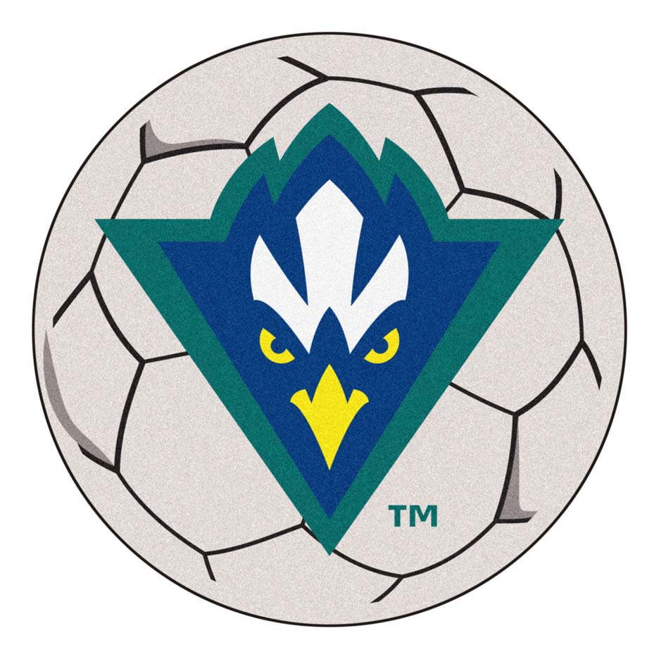 27" Round North Carolina (Wilmington) Seahawks Soccer Mat