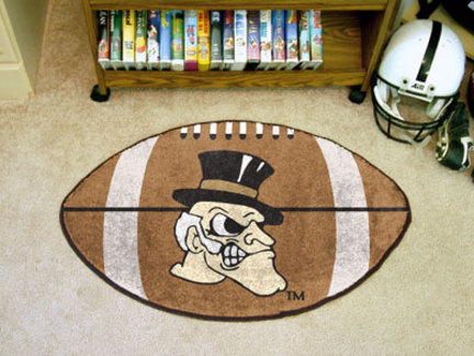 22" x 35" Wake Forest Demon Deacons Football Mat