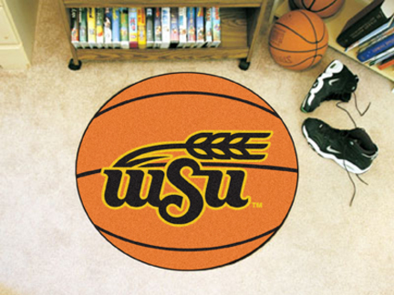 27" Round Wichita State Shockers Basketball Mat