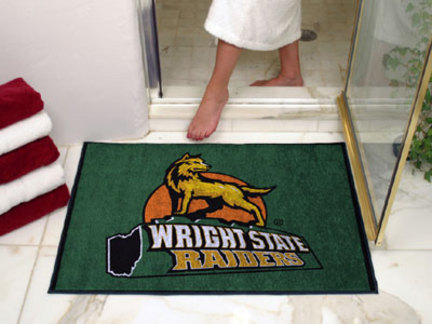 34" x 45" Wright State Raiders All Star Floor Mat