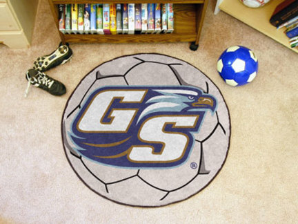 27" Round Georgia Southern Eagles Soccer Mat