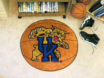 Kentucky Wildcats 27" Round Basketball Mat