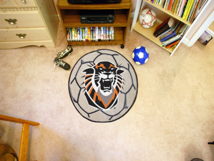 27" Round Fort Hays State Tigers Soccer Mat