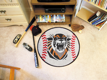 27" Round Fort Hays State Tigers Baseball Mat