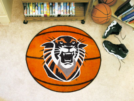 27" Round Fort Hays State Tigers Basketball Mat
