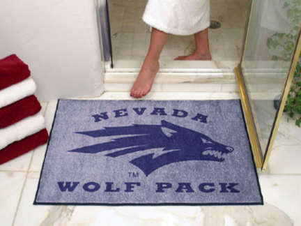 34" x 45" Nevada Wolf Pack All Star Floor Mat