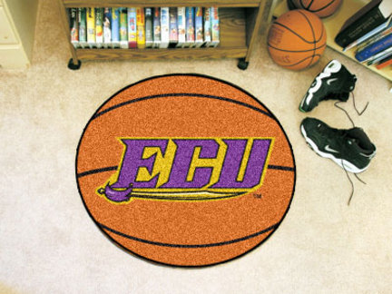 27" Round East Carolina Pirates Basketball Mat