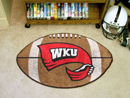 22" x 35" Western Kentucky Hilltoppers Football Mat