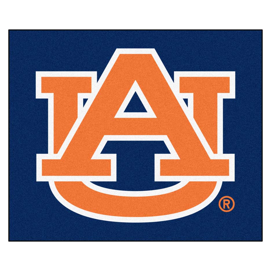 Auburn Tigers 5' x 6' Tailgater Mat (with "AU")