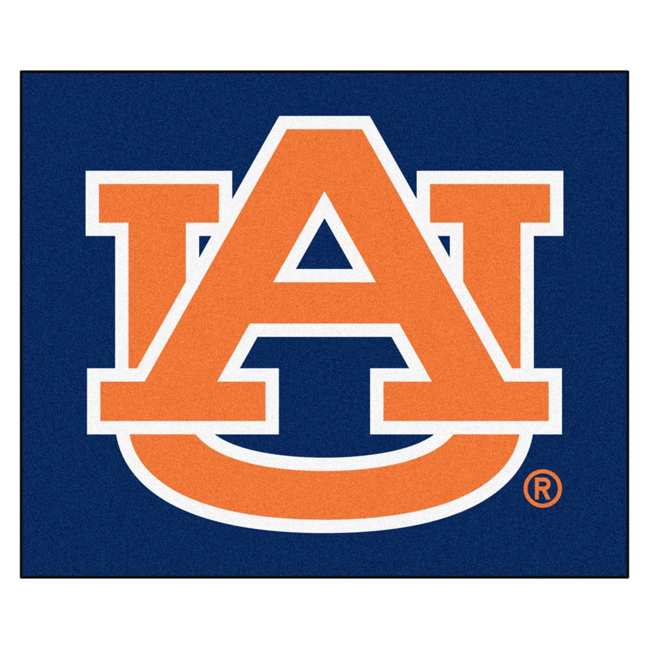 Auburn Tigers 5' x 6' Tailgater Mat (with "AU")