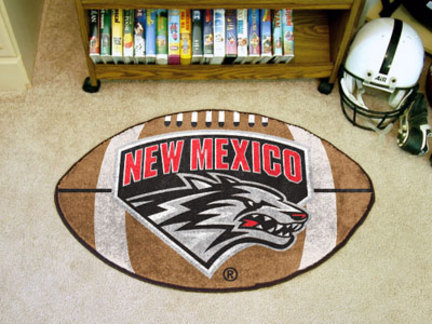 22" x 35" New Mexico Lobos Football Mat