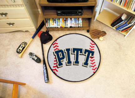 27" Round Pittsburgh Panthers Baseball Mat