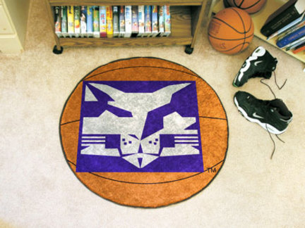 New York Bobcats 27" Round Basketball Mat