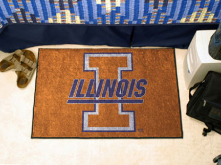 Illinois Fighting Illini 19" x 30" Starter Mat