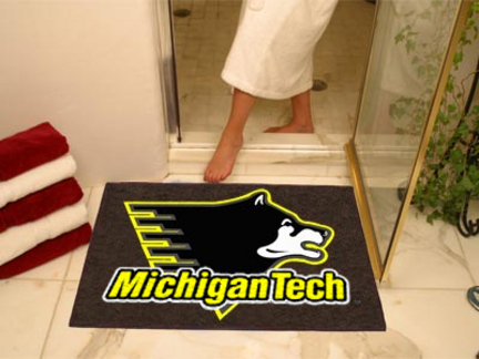 34" x 45" Michigan Tech Huskies All Star Floor Mat