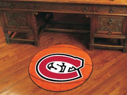 St. Cloud State Huskies 27" Round Basketball Mat