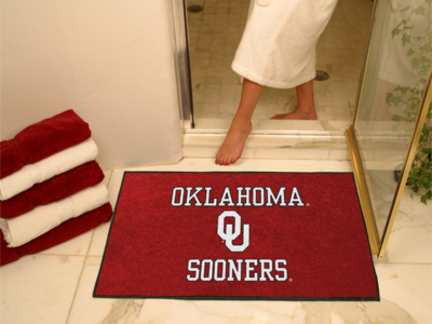 34" x 45" Oklahoma Sooners All Star Floor Mat