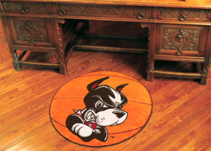 27" Round Boston Terriers Basketball Mat