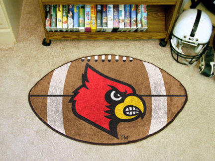 22" x 35" Louisville Cardinals Football Mat