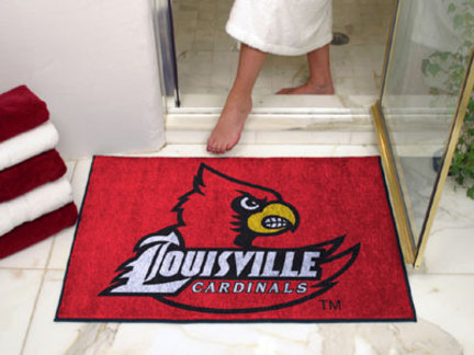 34" x 45" Louisville Cardinals All Star Floor Mat