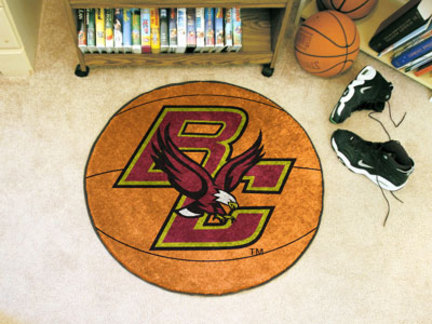 27" Round Boston College Eagles Basketball Mat