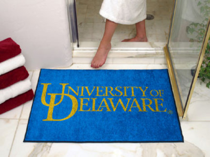 34" x 45" Delaware Fightin' Blue Hens All Star Floor Mat
