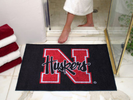 34" x 45" Nebraska Cornhuskers All Star Floor Mat