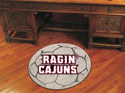 Louisiana (Lafayette) Ragin' Cajuns 27" Round Soccer Mat