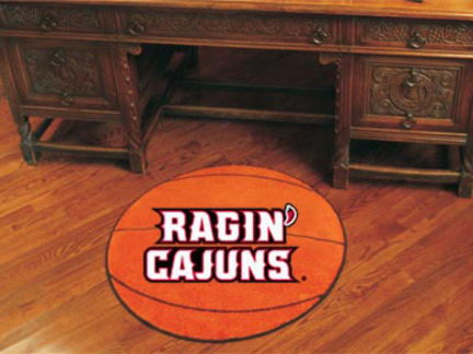 Louisiana (Lafayette) Ragin' Cajuns 27" Round Basketball Mat