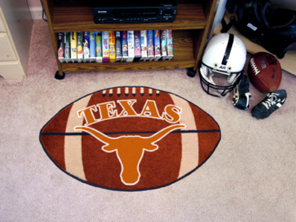 22" x 35" Texas Longhorns Football Mat