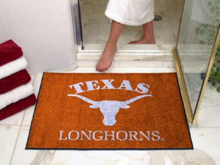 34" x 45" Texas Longhorns All Star Floor Mat