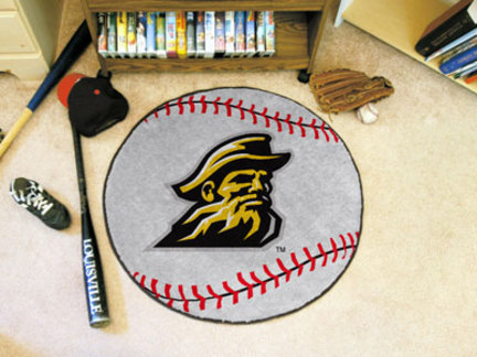 27" Round Appalachian State Mountaineers Baseball Mat