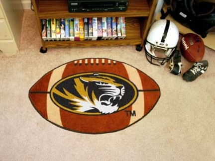 22" x 35" Missouri Tigers Football Mat